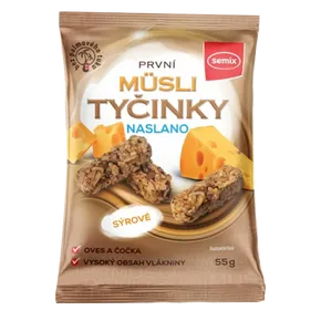 Semix Müsli tyčinky naslano sýrové 55g